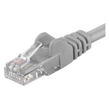 PremiumCord Patchkabel UTP RJ45-RJ45 CAT5e 0,5m grau (UTP, CAT5e, 0.50 m) (sputp005)