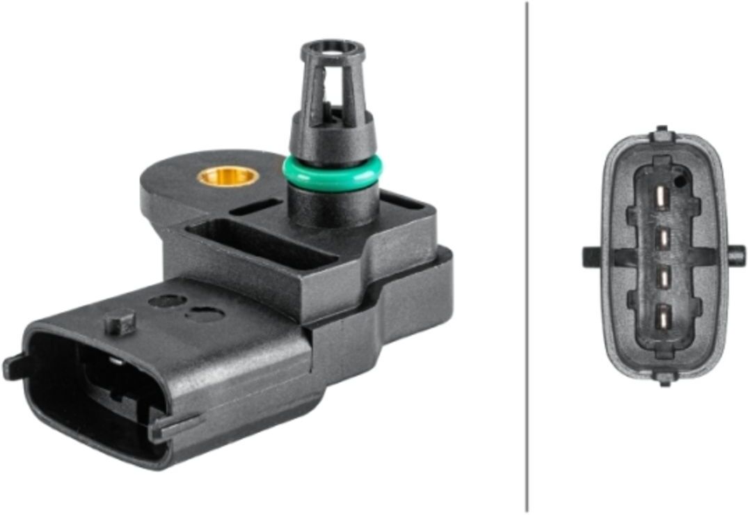Sensor, Saugrohrdruck HELLA 6PP358 152-191