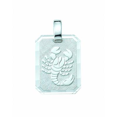 Kettenanhänger ADELIA´S "Damen & Herren 925 Silber Sternzeichen Anhänger Skorpion", silber, Schmuckanhänger, Damen, Damen, Skorpion, Silber 925 (Sterlingsilber), Kettenanhänger, Silberschmuck für Damen & Herren