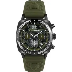 PLEIN SPORT Uhren WILDCAT CHRONO, Größe 0 in Grün 05