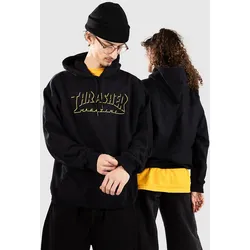 Thrasher Shadow Mag Logo Hoodie black Gr. XL