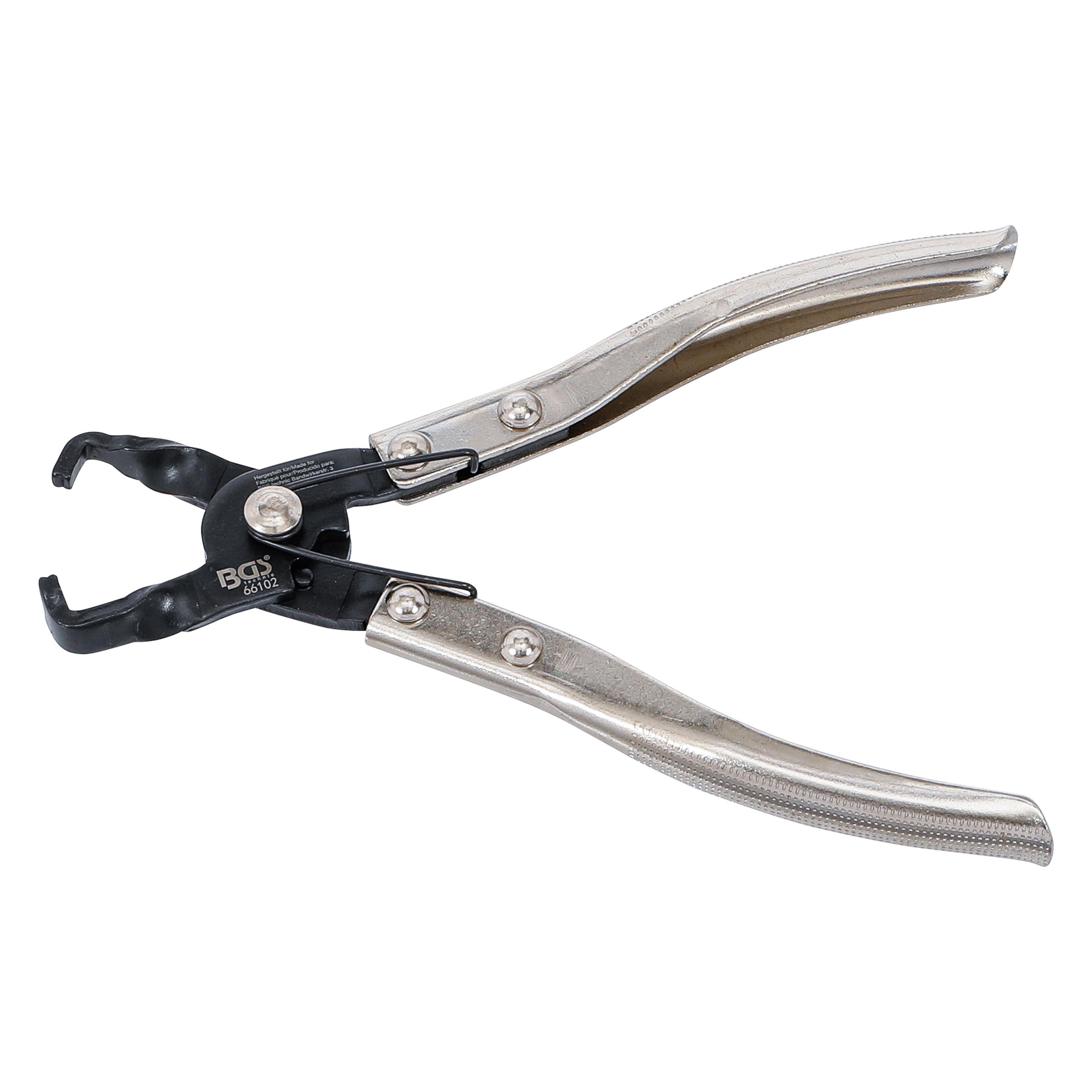 BGS Federschellen-Zange für Kraftstoffleitungen 180 mm (180 mm) (66102)