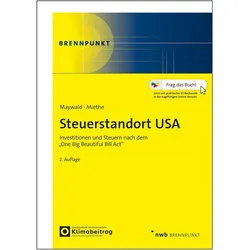 Steuerstandort USA, Fachbücher von Andreas Maywald, Norbert Miethe