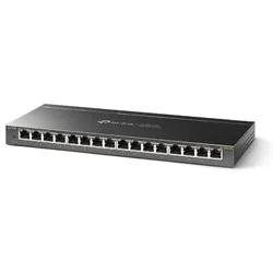 TP-Link TL-SG116E Unmanaged Pro - Switch - unmanaged - 16 x 10/100/1000 - Desktop