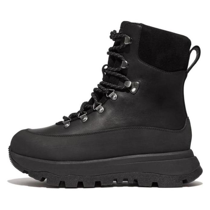 Fitflop Neo-D-Hyker wasserdichte Wanderstiefel aus Stoff/Wildleder für Damen (36.5) (GP3-090)