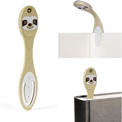 Flexilight Leselicht Faultier – 2-in-1 LED-Leselicht & Lesezeichen