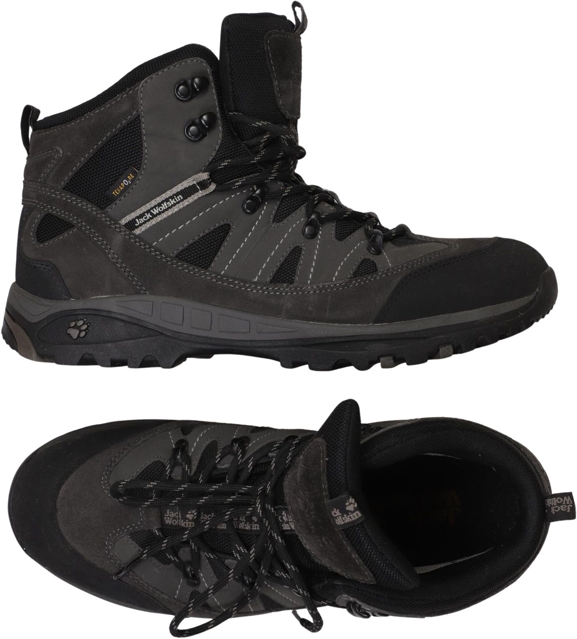Jack Wolfskin Herren Stiefel, Grau, Gr. EU 44.5, Tex / Membran / Leder - Second Hand