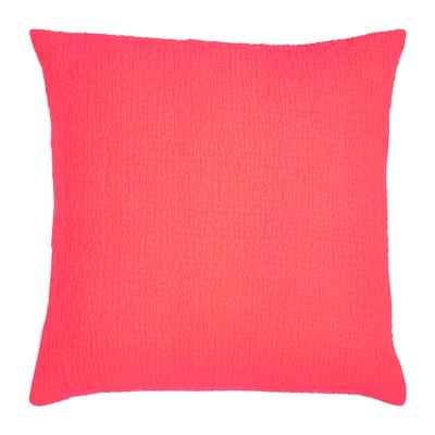 Dekokissen PAD "Fashion", pink, unifarben, B:50cm L:50cm, Polyester, Dekokissen_Sitzkissen_Kissenhüllen, aus einer italienischen Fashionweberei