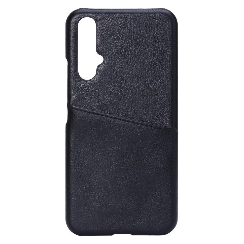 Carl ONSALA Mobil Cover Sort med Kortrum (Huawei Nova 5T) (588542)