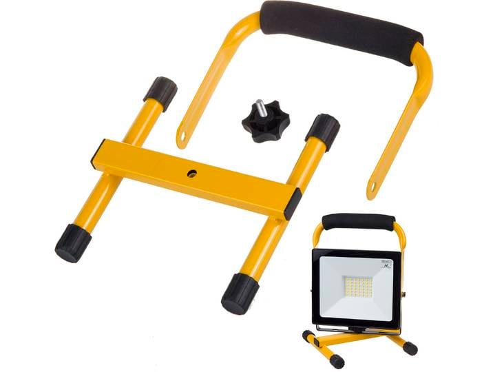 Support de sol pour projecteur à LED Projecteur de travail Trépied pour projecteur de chantier Trépied rotatif en acier (Pour MCE550 / MCE650)