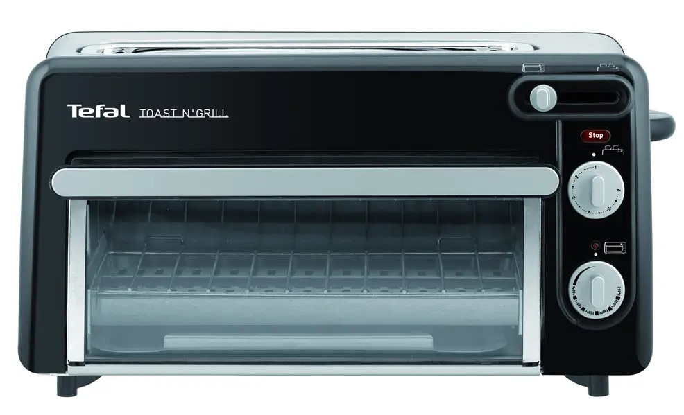Tefal TL 6008 Toaster mit Mini-Ofen Toast n Grill Schwarz / Alu matt