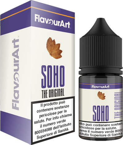 Flavourart Outlet - Soho The Original Aroma Mini Shot 10ml Tabacco