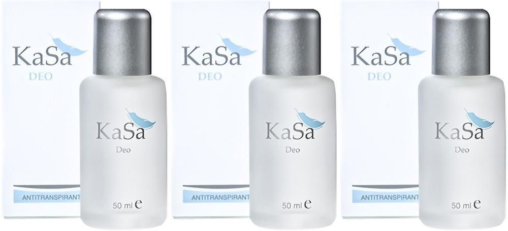 Kasa Deo Antitranspirant x3 3x50 ml Flüssigkeit
