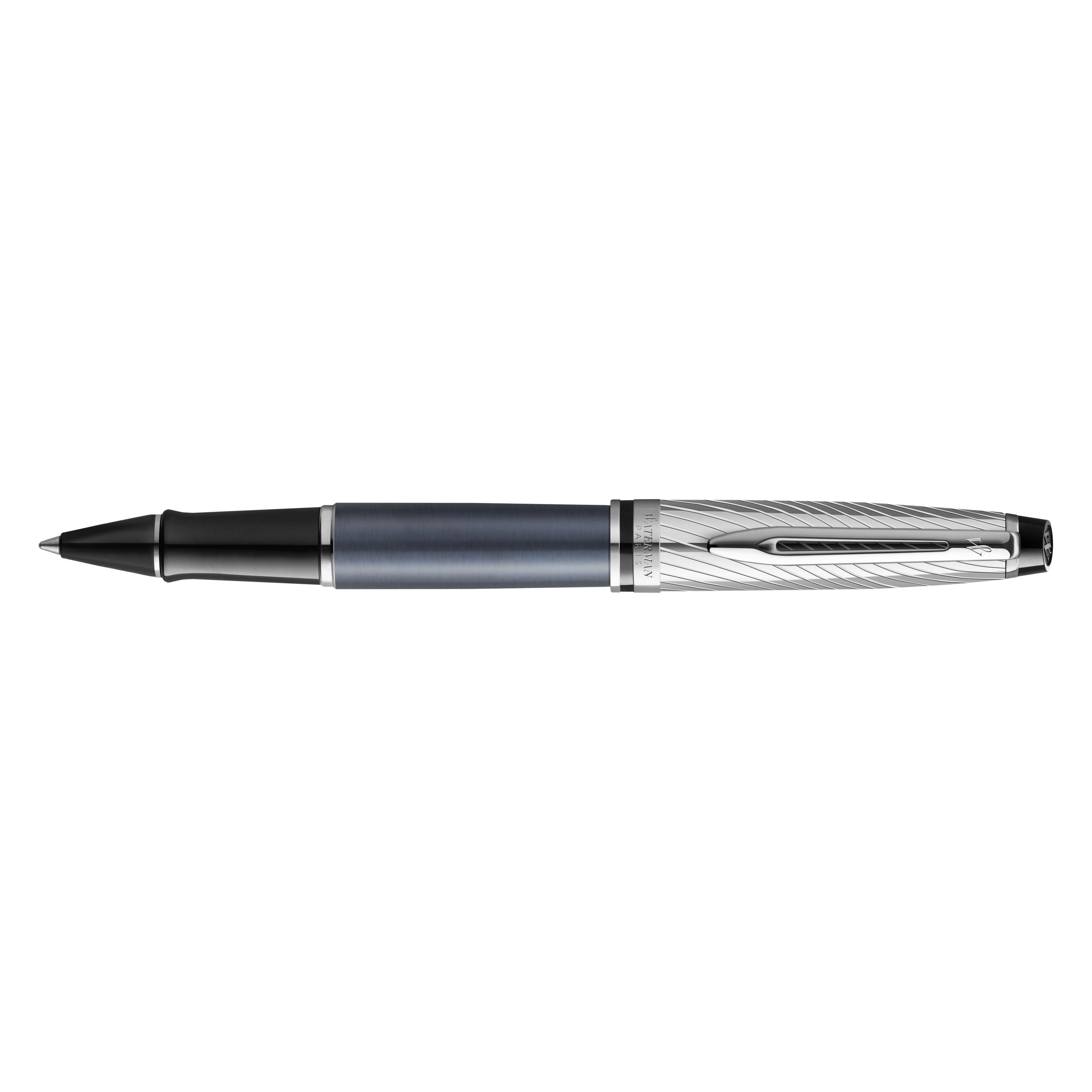 Waterman Rollerball Expert DeLuxe Grau C.C. (F-schwarz) (1x) (2187690)