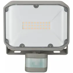Brennenstuhl, Deckenleuchte, LED Strahler AL 1050 mit PIR (10W, 1010lm, 3000K, IP44, LED Fluter zur Wandmontage, mit Bewegung (1010 lm)