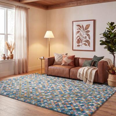 SAFAVIEH Handmade Casablanca Shag Carole Tribal Wool Rug