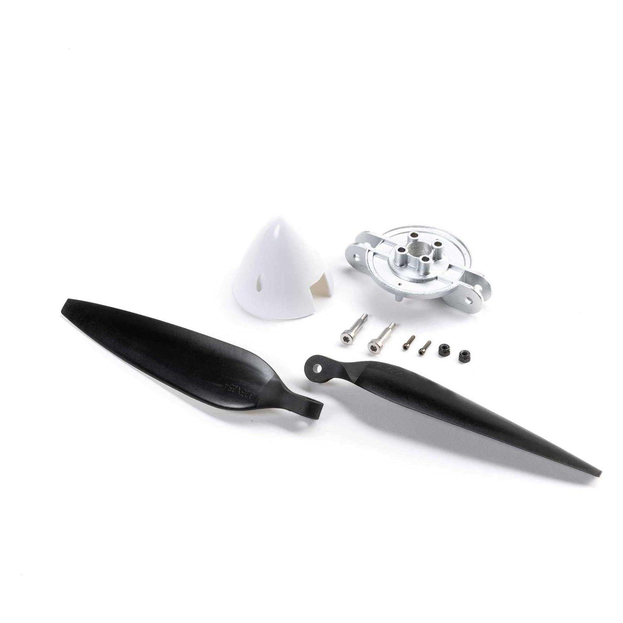 E-Flite Propeller and Spinner Assembly: Conscendo 2.0m (EFL3225007)