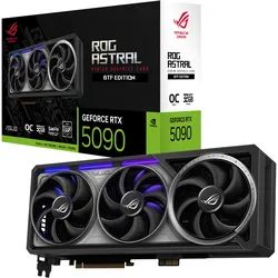 ASUS ROG ASTRAL GeForce RTX 5090 BTF OC Edition ROG-ASTRAL-RTX5090-O32G-BTF-GAMING Grafikkarte 32GB GDDR7, 2xHDMI, 3xDP