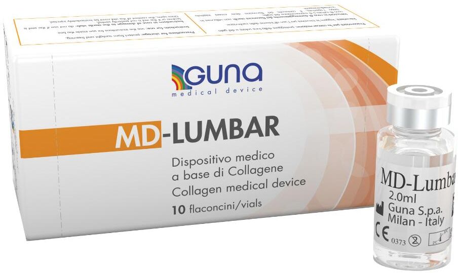 GUNA SpA Guna MD-Lumbar 10 Flaconcini Iniettabili 2ml - Dispositivo Medico Lombare