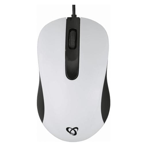 Sbox Optical Mouse M-901 white (Kabelgebunden) (M-901W)