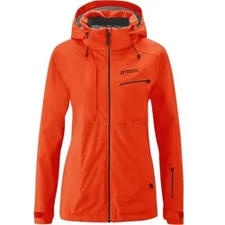 MAIER SPORTS Damen Funktionsjacke Liland P3, Größe 42 in Rot Rot