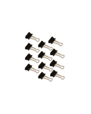 WEDO Büromaterial & Schreibwaren Schwarz Foldback-Klammern 19 mm (6421419)