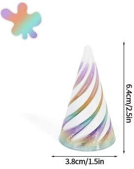 Uplifted Finds Impossible Spiral Pyramid & Bunny Fidget Toy   3D Printed Rotating Kinetic Sculpture For Stress Relief & Desk Decor s11