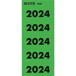 LEITZ Inhaltsschild 2024 14240055 grün 100 Stück
