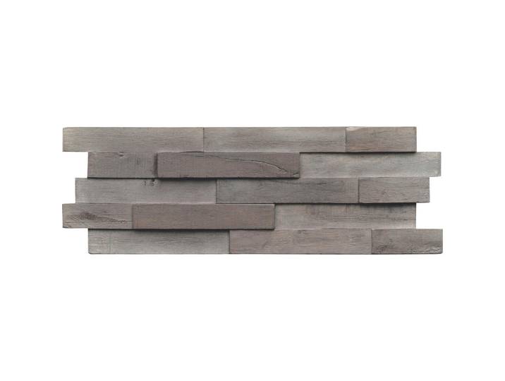 Wandverkleidung Driftwood, Grau, Holz, Kautschukholz, Holz, 20x2x56 cm, Tapeten & Wandverkleidungen, Wandverkleidung