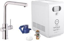 GROHE Blue Professional mengkraan met lange uitloop en uittrekbare mousseuitloop