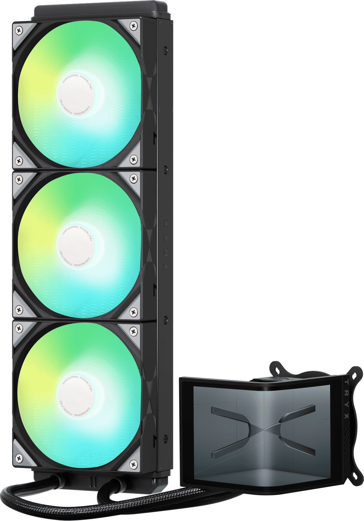 TRYX PANORAMA SE ARGB 360mm AIO - schwarz