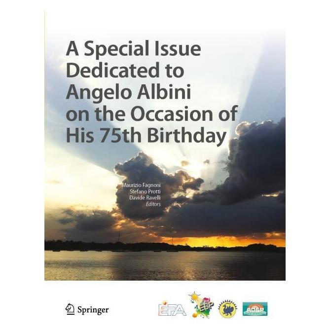 Springer A Special Issue Dedicated to Angelo Alb (Englisch, Hardcover, Davide Ravelli, Maurizio Fagnoni, Stefano Protti) (67755278)