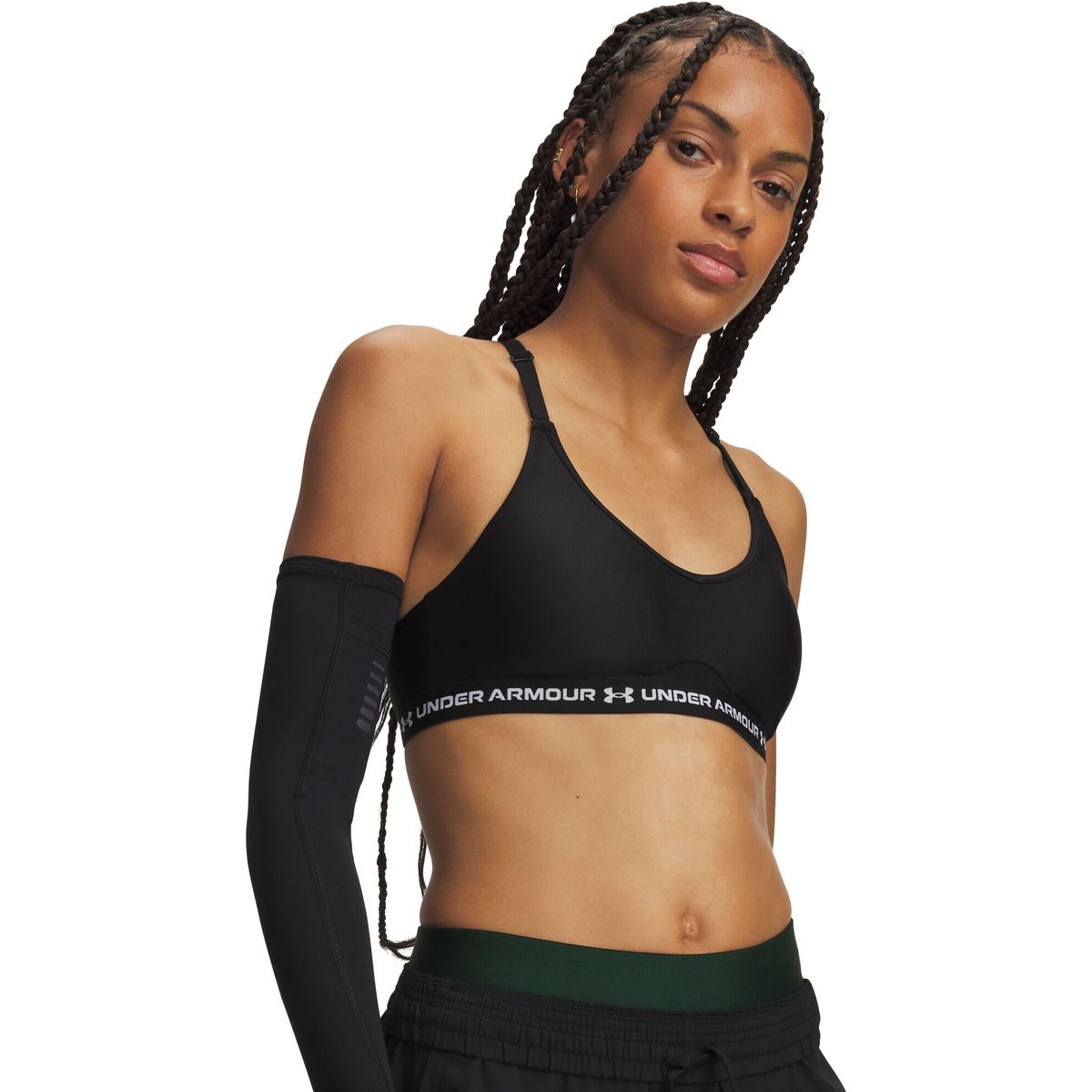 Under Armour Crossback Low Strappy black white (008) L 6016944-008-LG
