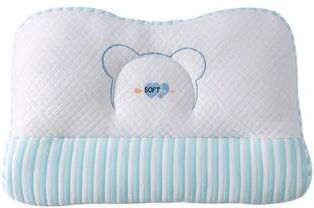 Uplift Essentials Soft Knitted Fabric Neck Pillow Comfort High Resilience Support blue l