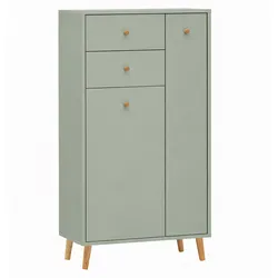Tchibo - Highboard »Bjarne« - 60,2x33x113,4cm - braun -