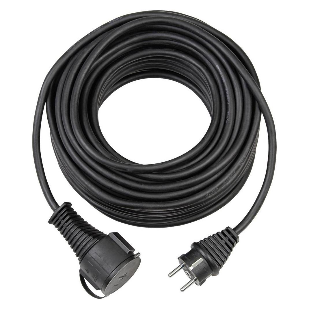 Brennenstuhl Bremaxx Verlängerungskabel IP44 10m schwarz AT-N05 (10 m, CEE 7/4) (1169870)