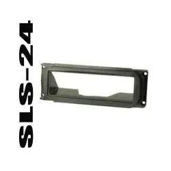 CHRYSLER /JEEP 1-DIN Radioblende oval schwarz Radio Blende 300 Voyager PT Cru...