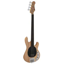 DIMAVERY MM-501 E-Bass, fretless, natur