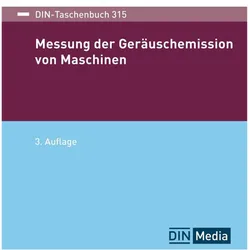Messung der Geräuschemission von Maschi, Fachbücher von DIN e. V.