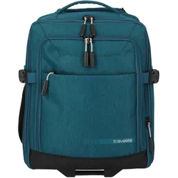 Travelite Kick Off 2 Rollen Rucksacktrolley 40 cm Laptopfach, Koffer, Blau