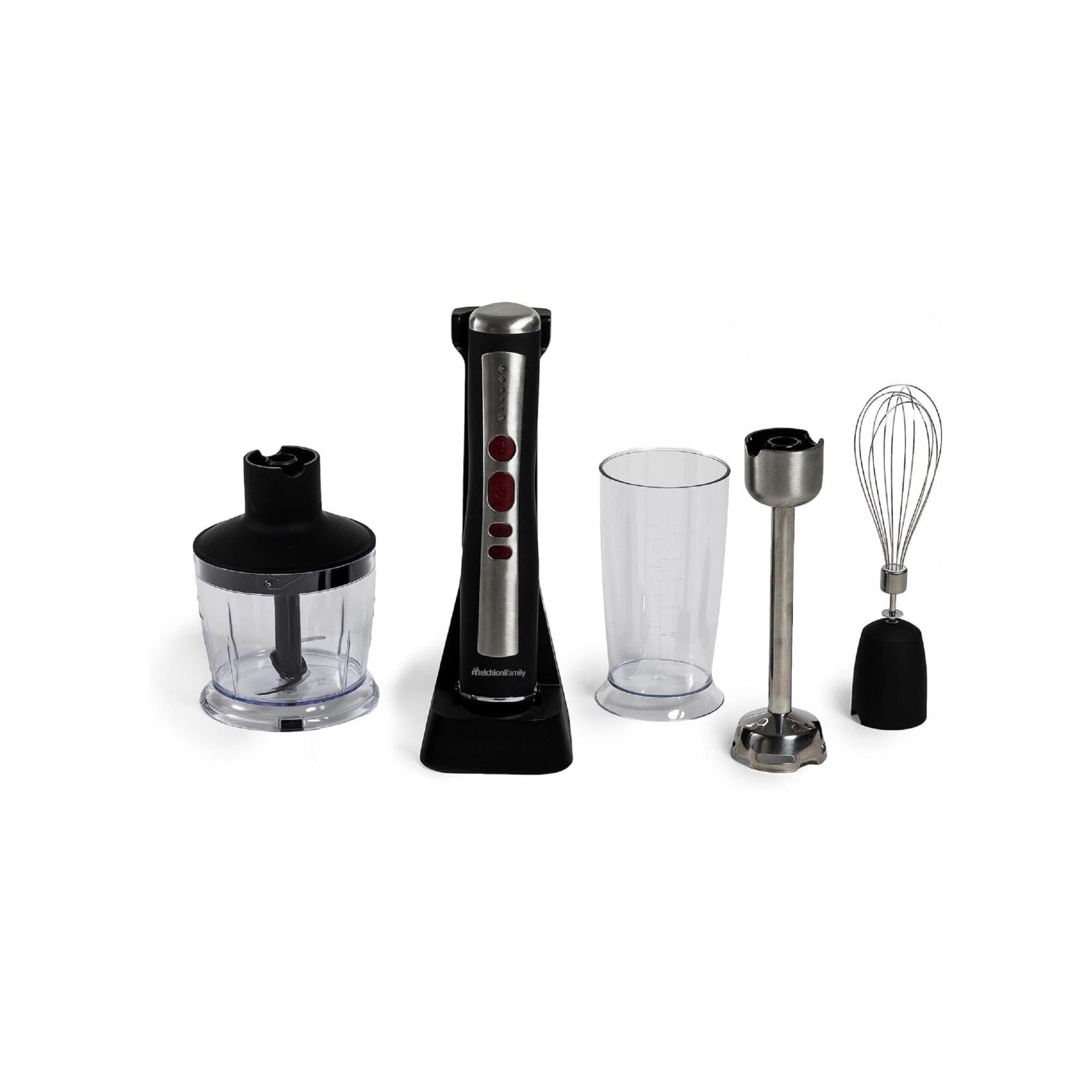 ZOE Stabmixer-Set, Wiederaufladbar 5 Geschwindigkeiten & Zerkleinerer
