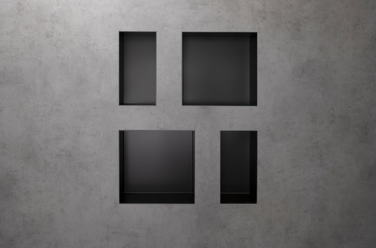 Hansgrohe XtraStoris Minimalistic Wandnischen-Einbaubox rahmenlos 15 x 14 x 30 cm