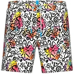 ARENA Herren Badeshorts BEACH BOXER ALLOVER, Größe S in Bunt Bunt
