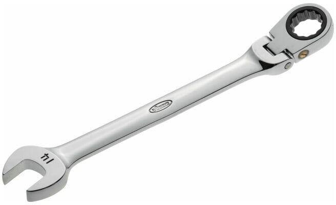 VIGOR Clé mixte à cliquet articulée SW 14 (V2810)