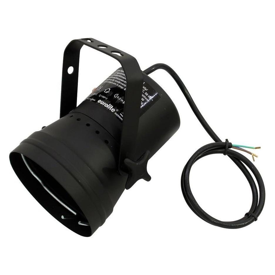 Eurolite T-36 Pinspot mit Kabel, schwarz (30 W) (50800360)