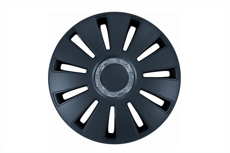 Petex Radblenden Satz 14 Zoll Silverstone Schwarz Rb531614