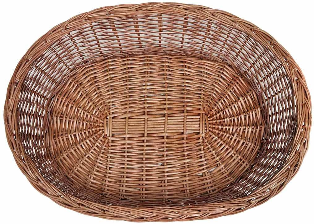 vidaXL Cesta para perros/cama para mascotas sauce natural 90 cm Marrón