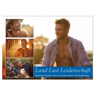 Land Lust Leidenschaft (Wandkalender 2027 DIN A2 quer), CALVENDO Monatskalender