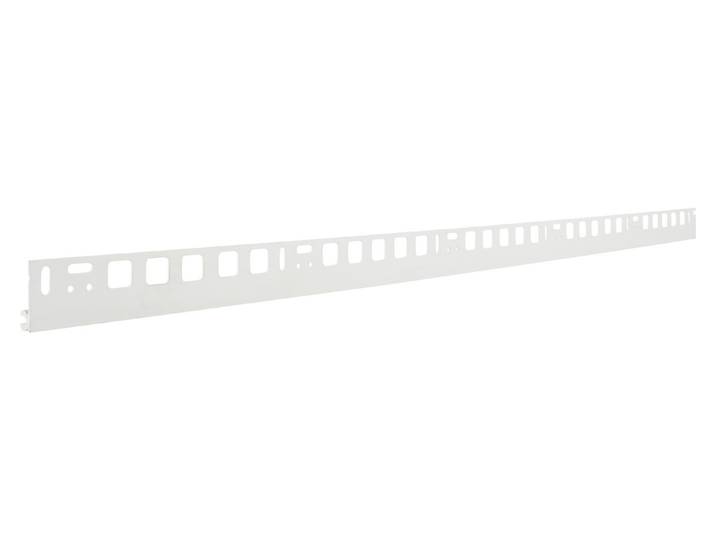 Alfer Parkett-Trägerprofil PVC Weiss 200 × 3 cm