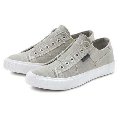 Sneaker ELBSAND "Halbschuh, Slipper, Freizeitschuh, Stoffschuhe, Textilschuhe", Damen, Gr. 37, grau, Obermaterial: 100% Textilmaterial. Decksohle: 100% Textilmaterial. Futter: 100% Textilmaterial. Laufsohle: 100% Synthetik, unifarben, Schuhe...